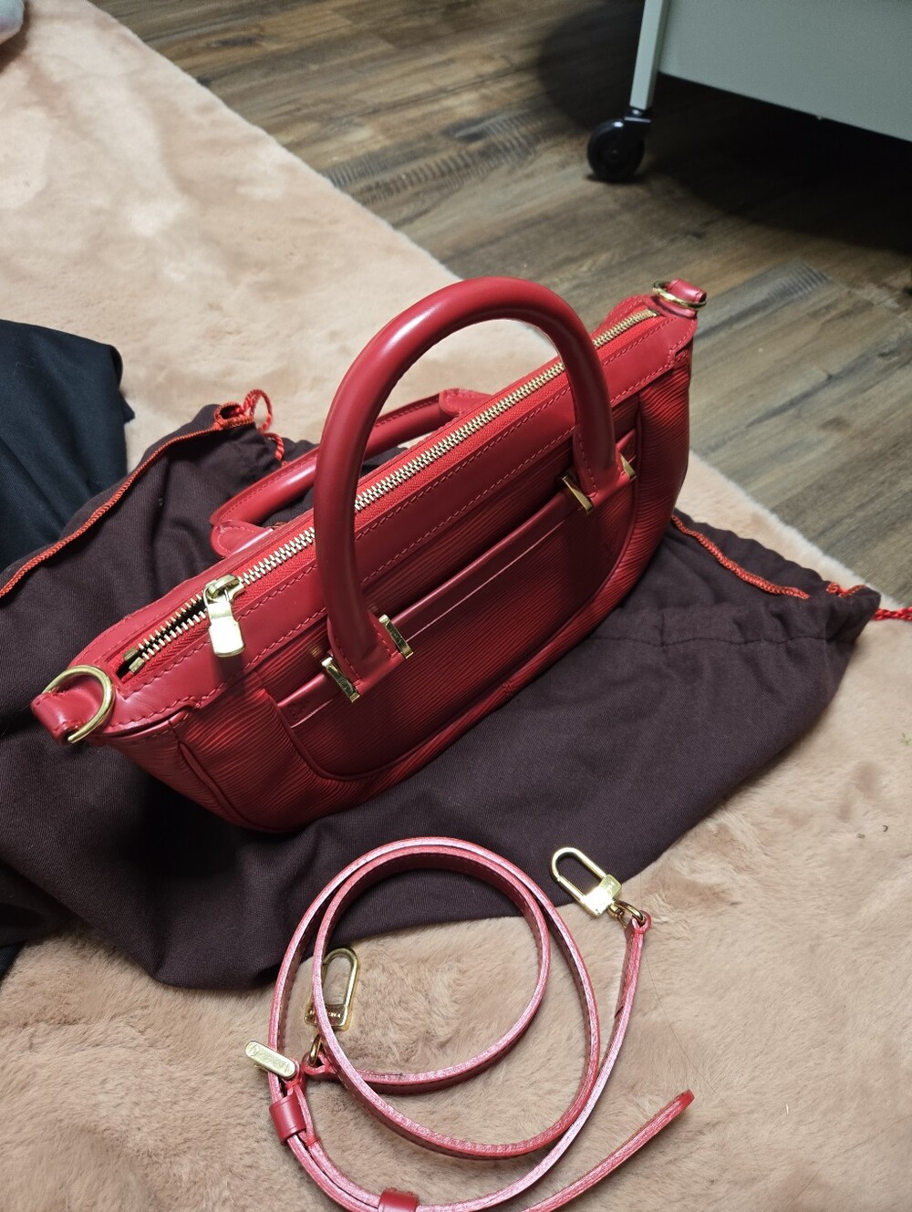 Louis Vuitton Epi Dhanura PM 2Way Bag